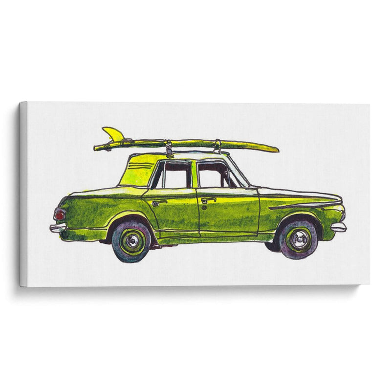 Coche De Surf Xii - Scherrer Finch | Cuadro decorativo de Canvas Lab