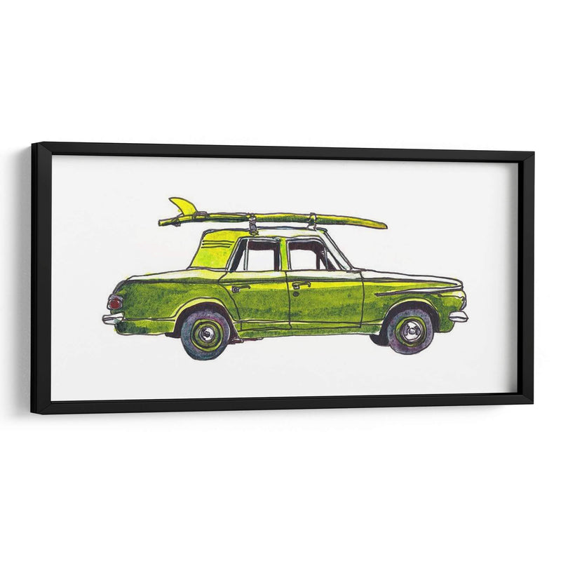 Coche De Surf Xii - Scherrer Finch | Cuadro decorativo de Canvas Lab