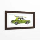 Coche De Surf Xii - Scherrer Finch | Cuadro decorativo de Canvas Lab