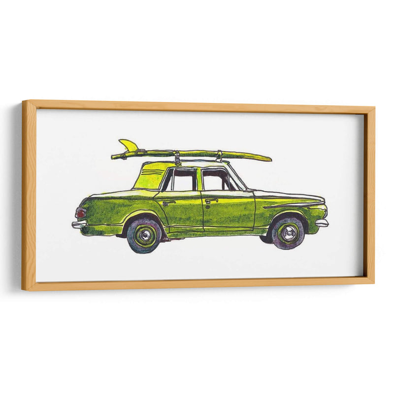 Coche De Surf Xii - Scherrer Finch | Cuadro decorativo de Canvas Lab