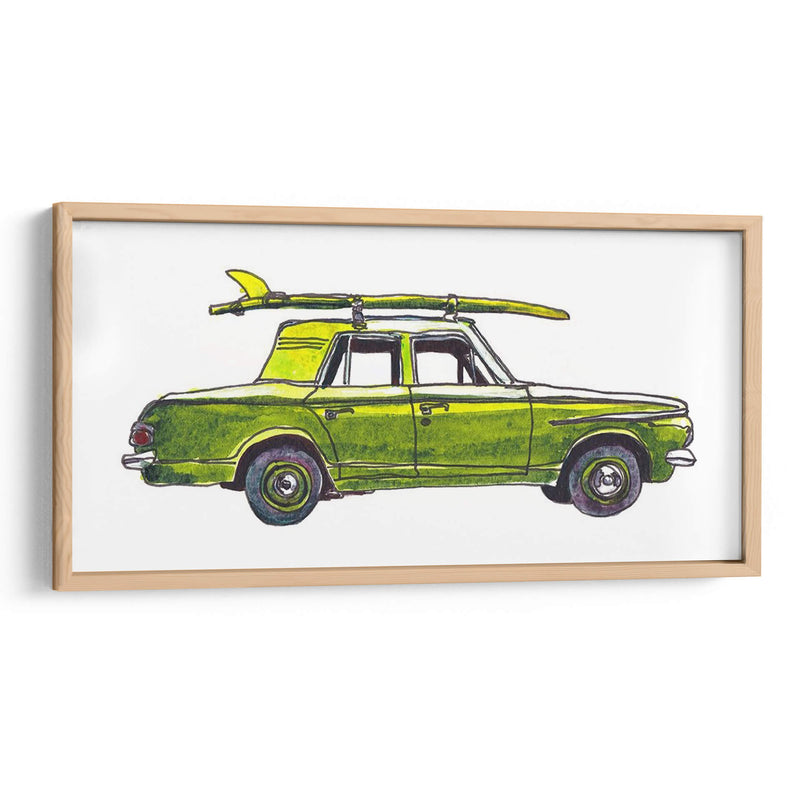 Coche De Surf Xii - Scherrer Finch | Cuadro decorativo de Canvas Lab