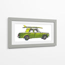 Coche De Surf Xii - Scherrer Finch | Cuadro decorativo de Canvas Lab