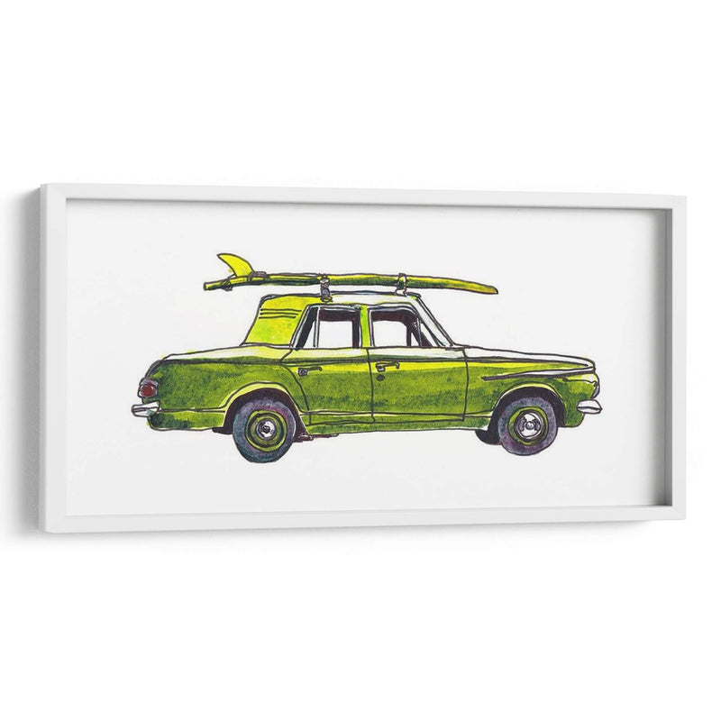 Coche De Surf Xii - Scherrer Finch | Cuadro decorativo de Canvas Lab