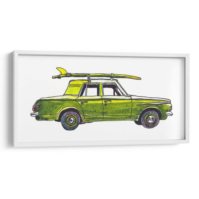 Coche De Surf Xii - Scherrer Finch | Cuadro decorativo de Canvas Lab