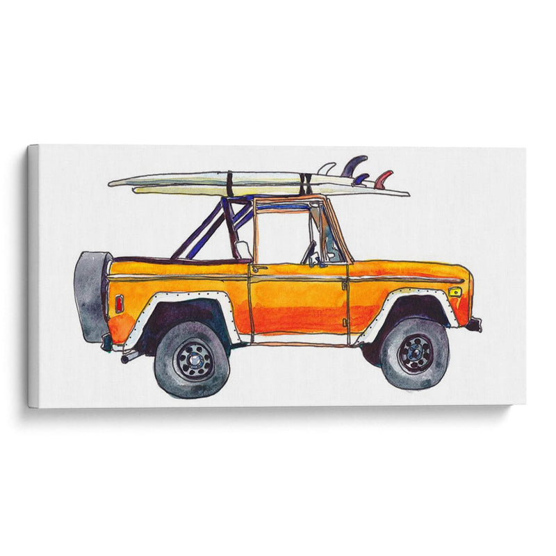 Coche De Surf Xiii - Scherrer Finch | Cuadro decorativo de Canvas Lab