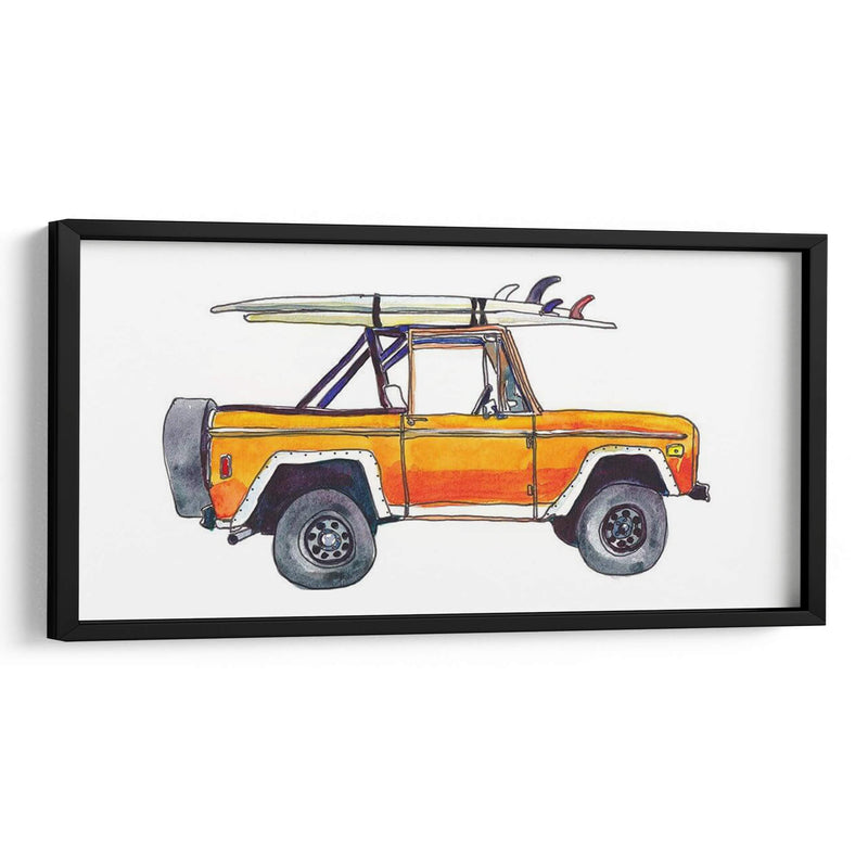 Coche De Surf Xiii - Scherrer Finch | Cuadro decorativo de Canvas Lab