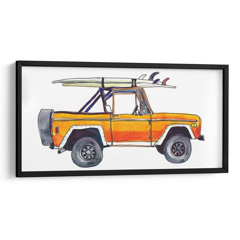 Coche De Surf Xiii - Scherrer Finch | Cuadro decorativo de Canvas Lab