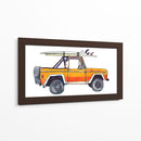 Coche De Surf Xiii - Scherrer Finch | Cuadro decorativo de Canvas Lab