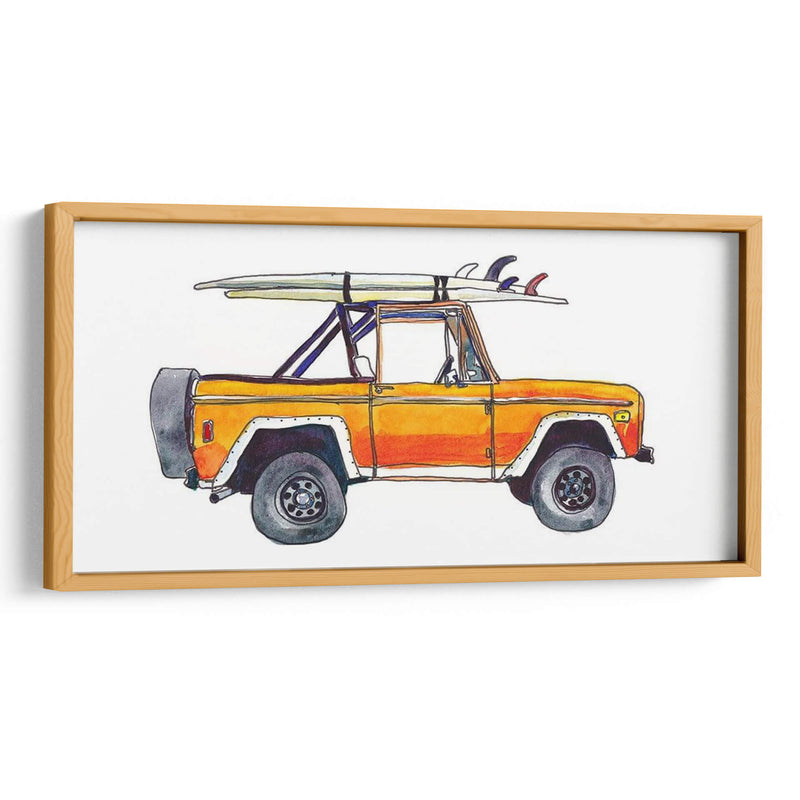 Coche De Surf Xiii - Scherrer Finch | Cuadro decorativo de Canvas Lab