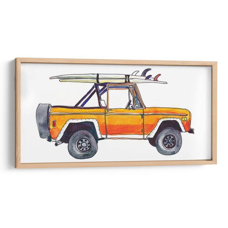 Coche De Surf Xiii - Scherrer Finch | Cuadro decorativo de Canvas Lab