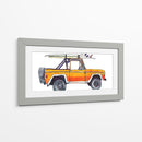 Coche De Surf Xiii - Scherrer Finch | Cuadro decorativo de Canvas Lab