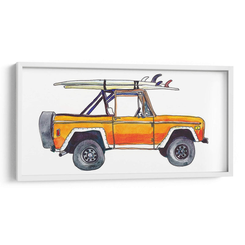 Coche De Surf Xiii - Scherrer Finch | Cuadro decorativo de Canvas Lab