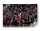 Michael Jordans Last shot | Cuadro decorativo de Canvas Lab