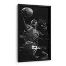 Mid Air Michael Jordan | Cuadro decorativo de Canvas Lab