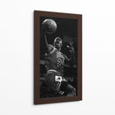 Mid Air Michael Jordan | Cuadro decorativo de Canvas Lab