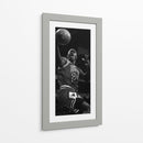 Mid Air Michael Jordan | Cuadro decorativo de Canvas Lab