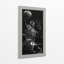 Mid Air Michael Jordan | Cuadro decorativo de Canvas Lab