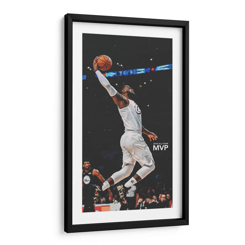 MVP James Allstar game | Cuadro decorativo de Canvas Lab