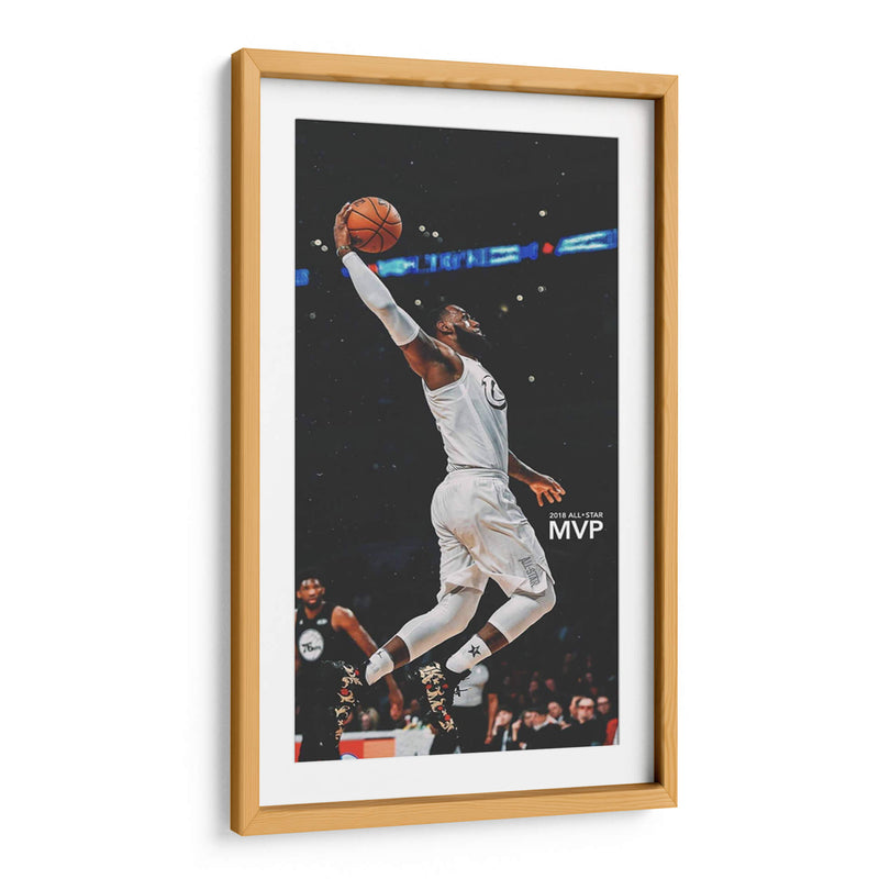 MVP James Allstar game | Cuadro decorativo de Canvas Lab