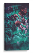 Pasado y Presente Kyrie Irving | Cuadro decorativo de Canvas Lab