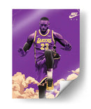 Put em up Lebron James | Cuadro decorativo de Canvas Lab
