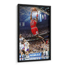 Slam Dunk Michael Jordan | Cuadro decorativo de Canvas Lab