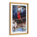Slam Dunk Michael Jordan | Cuadro decorativo de Canvas Lab