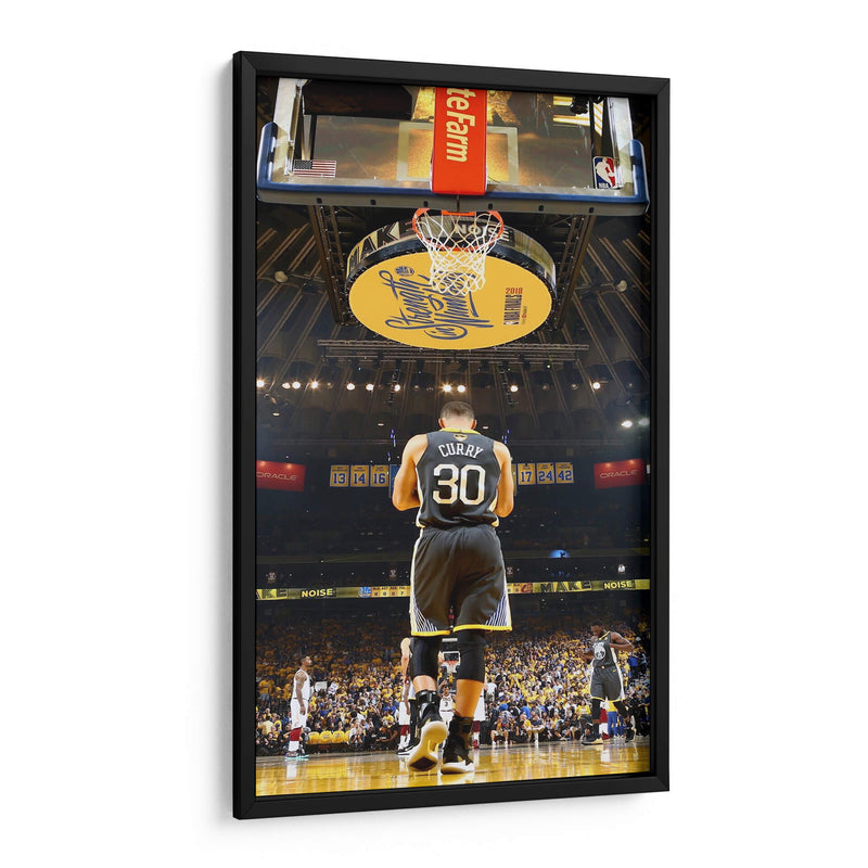 Strength in numbers Steph Curry | Cuadro decorativo de Canvas Lab