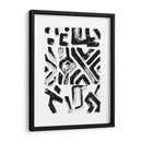 Woodcut De Textil Africano Ii - A.C. Warren | Cuadro decorativo de Canvas Lab
