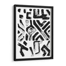 Woodcut De Textil Africano Ii - A.C. Warren | Cuadro decorativo de Canvas Lab