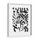 Woodcut De Textil Africano Ii - A.C. Warren | Cuadro decorativo de Canvas Lab