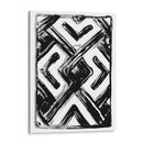 Woodcut De Textil Africano Iv - A.C. Warren | Cuadro decorativo de Canvas Lab