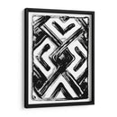 Woodcut De Textil Africano Iv - A.C. Warren | Cuadro decorativo de Canvas Lab