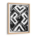 Woodcut De Textil Africano Iv - A.C. Warren | Cuadro decorativo de Canvas Lab