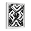 Woodcut De Textil Africano Iv - A.C. Warren | Cuadro decorativo de Canvas Lab
