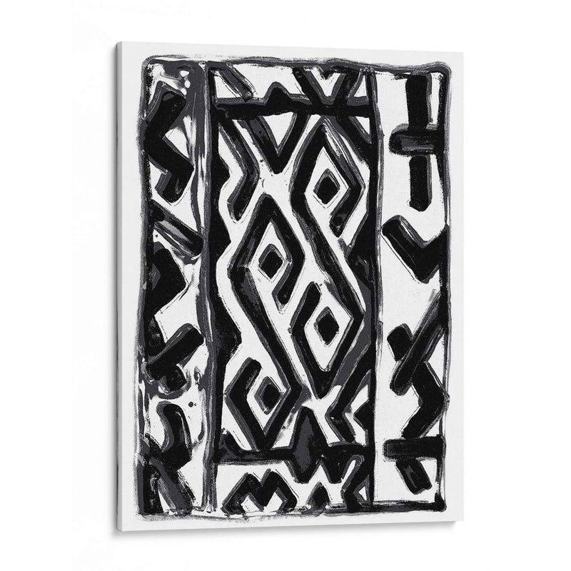 Madera Textil Africana V - A.C. Warren | Cuadro decorativo de Canvas Lab