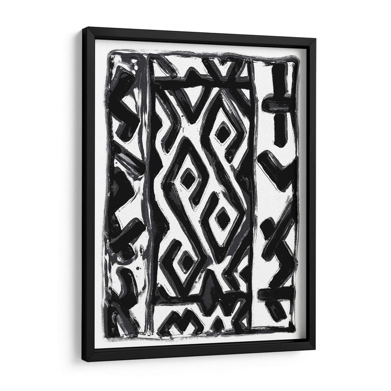 Madera Textil Africana V - A.C. Warren | Cuadro decorativo de Canvas Lab