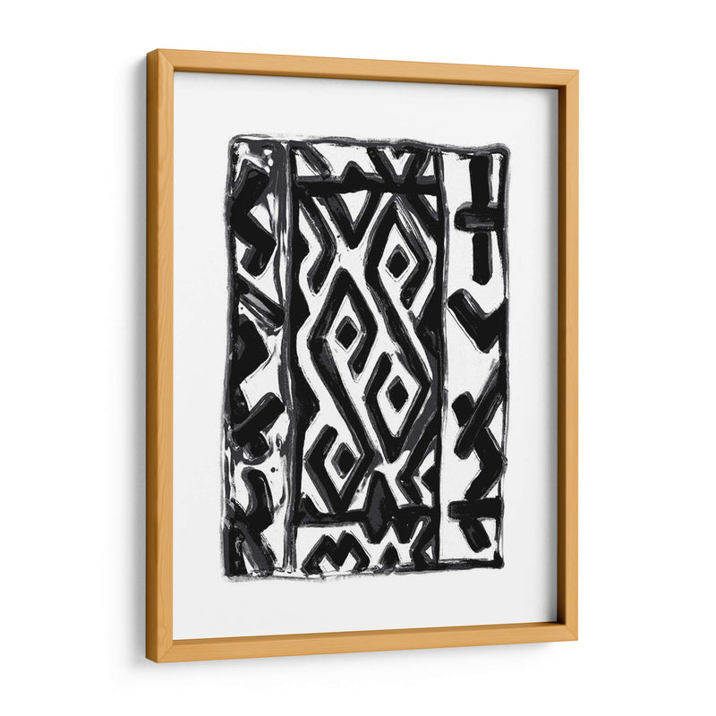 Madera Textil Africana V - A.C. Warren | Cuadro decorativo de Canvas Lab