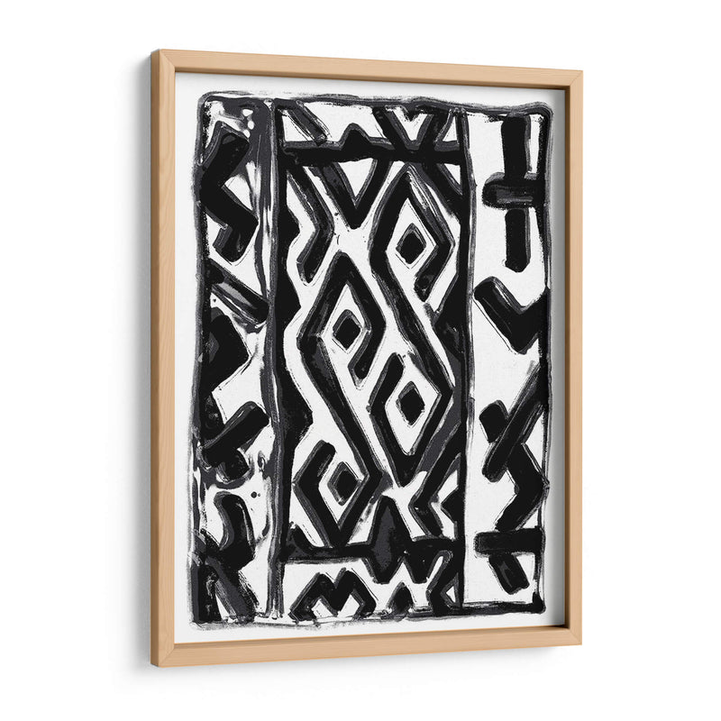 Madera Textil Africana V - A.C. Warren | Cuadro decorativo de Canvas Lab