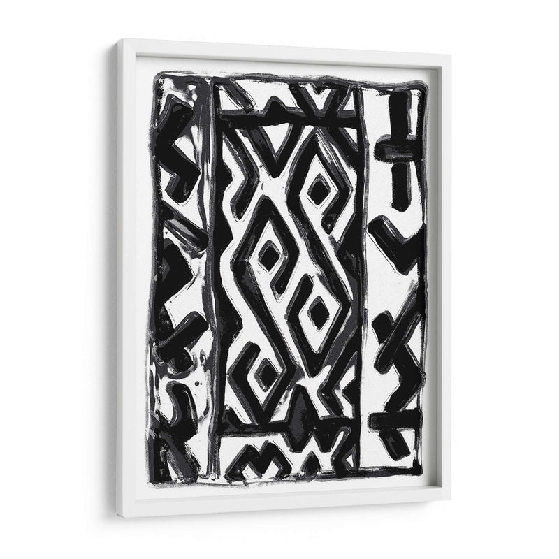 Madera Textil Africana V - A.C. Warren | Cuadro decorativo de Canvas Lab