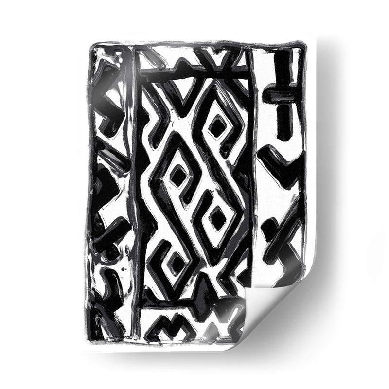 Madera Textil Africana V - A.C. Warren | Cuadro decorativo de Canvas Lab