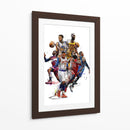 The NBA league | Cuadro decorativo de Canvas Lab