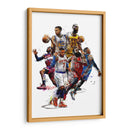 The NBA league | Cuadro decorativo de Canvas Lab