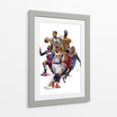 The NBA league | Cuadro decorativo de Canvas Lab