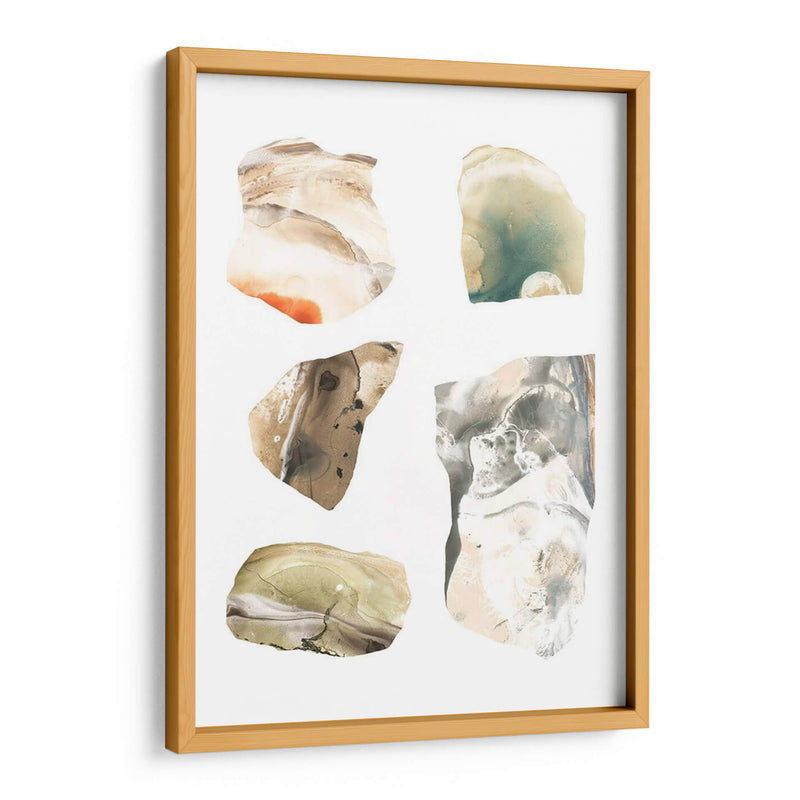 Segmentos De Geode Ii - June Erica Vess | Cuadro decorativo de Canvas Lab