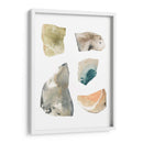 Segmentos De Geode Iii - June Erica Vess | Cuadro decorativo de Canvas Lab