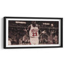 The shrug Michael Jordan | Cuadro decorativo de Canvas Lab