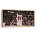 The shrug Michael Jordan | Cuadro decorativo de Canvas Lab