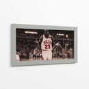 The shrug Michael Jordan | Cuadro decorativo de Canvas Lab
