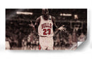 The shrug Michael Jordan | Cuadro decorativo de Canvas Lab